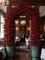 27" Crimson Red Rose Spray - Set of 12, Lifelike Silk Roses, Elegant Floral Décor, Perfect for Weddings, Events & Home - Ideal for All Seasons, Floral Home by Artificial Flowers